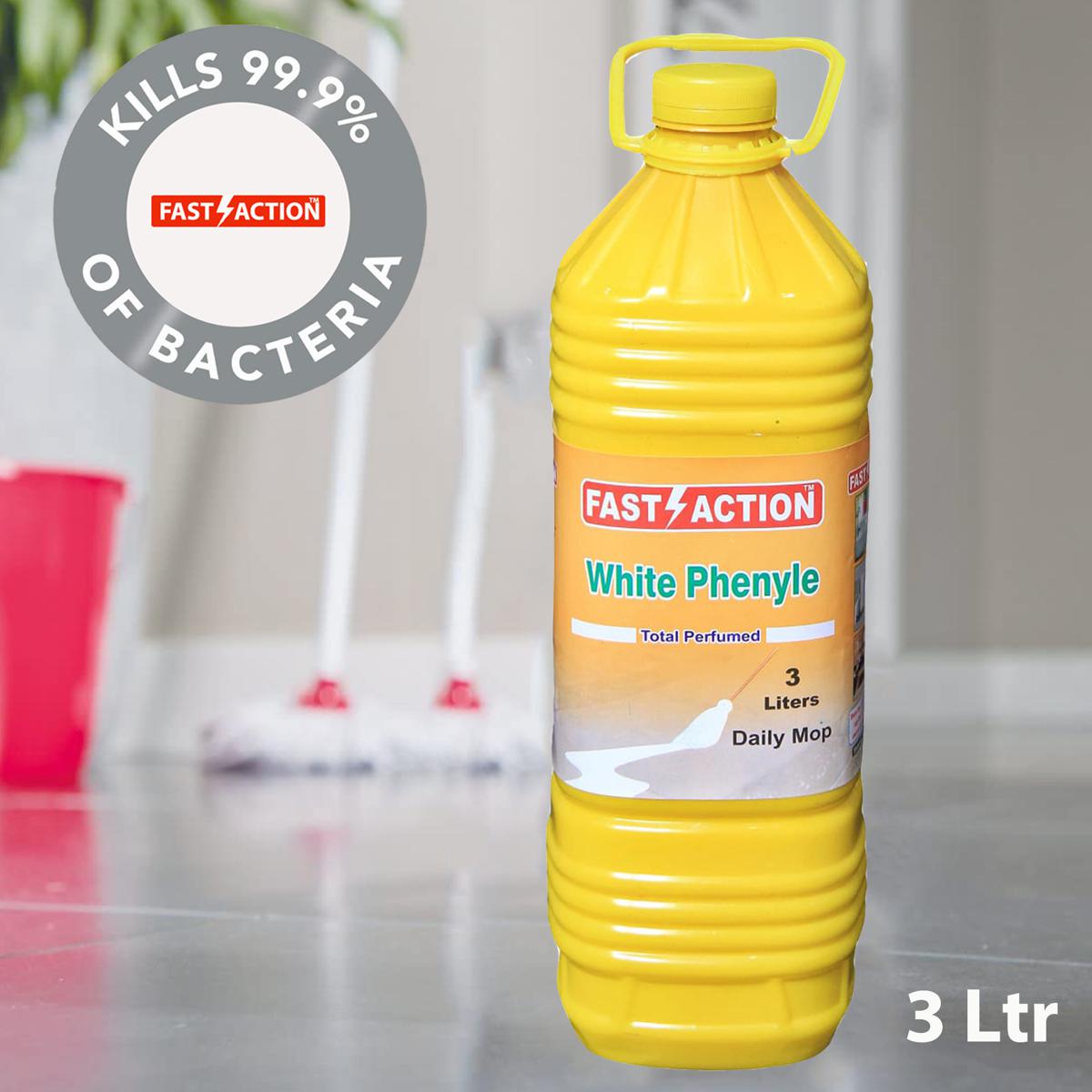 Fast Action White Phenyle 3Ltr