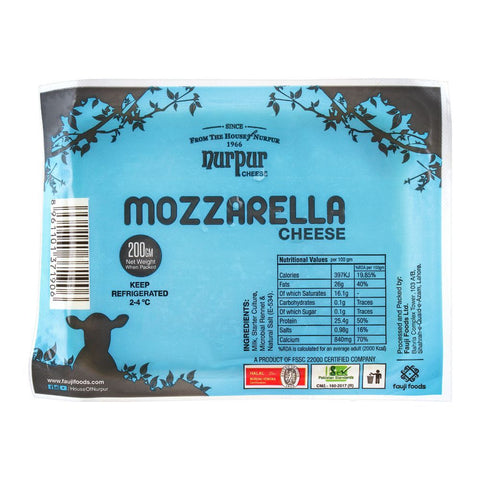 Nurpur Mozzarella Cheese 200g