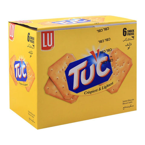 LU Tuc Biscuit 6Snack Pack