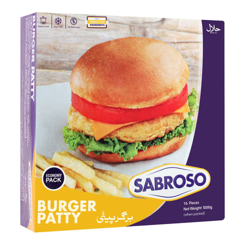 Sabroso Burger Patty 1000g