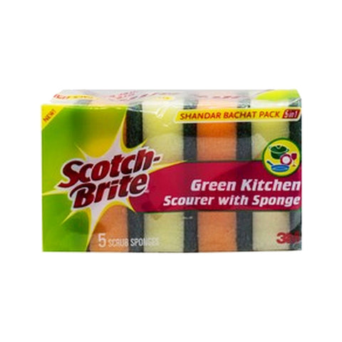 Scotch Brite Scrub Sponge 5in1