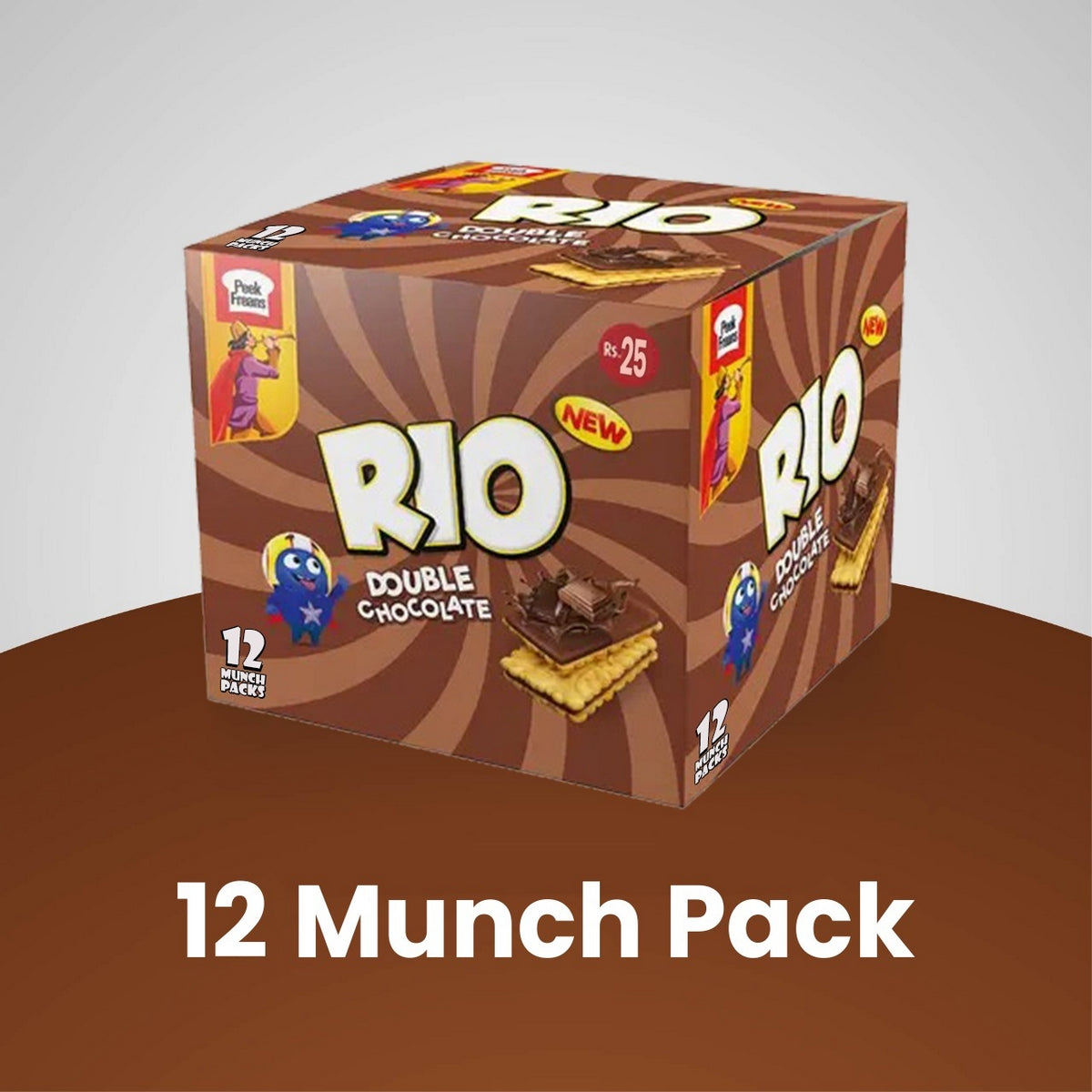 RIO Double Chocolate 12Munch Packs