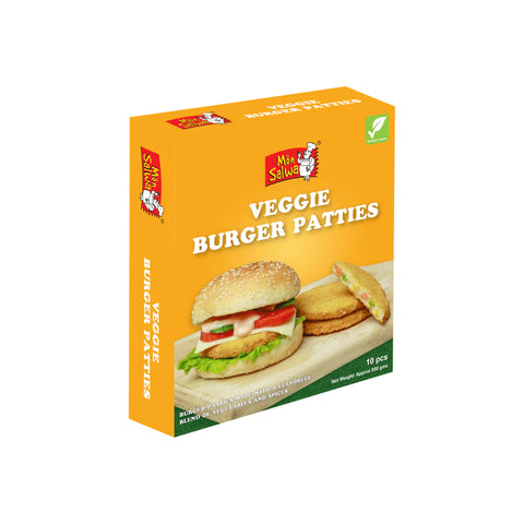 Mon Salwa Veggie Burger Patties 10Pcs