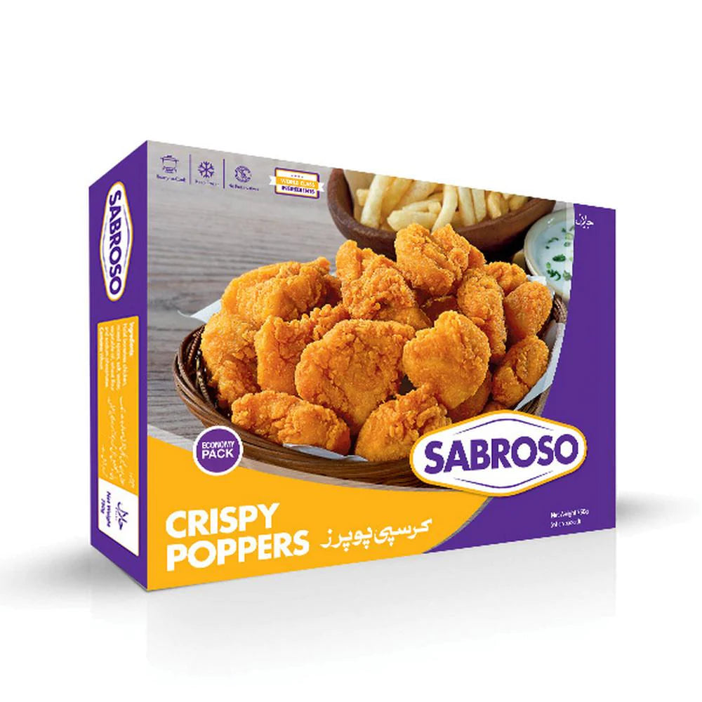 Sabroso Crispy Poppers 630g