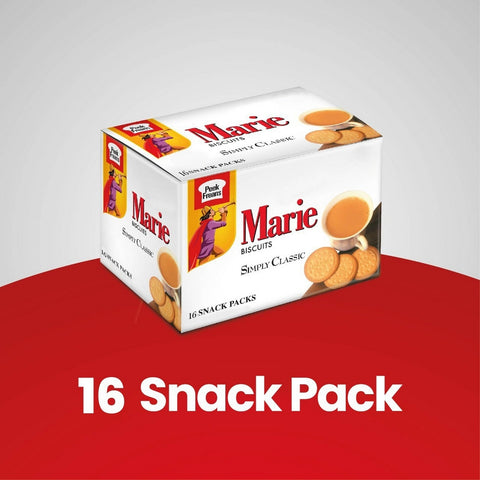 Peek Freans Marie Biscuits 16Snack Packs