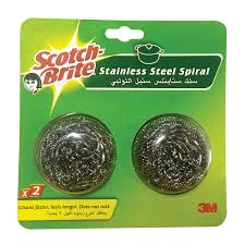 Scotch Brite Stainless Steel Scrubber 2Pcs