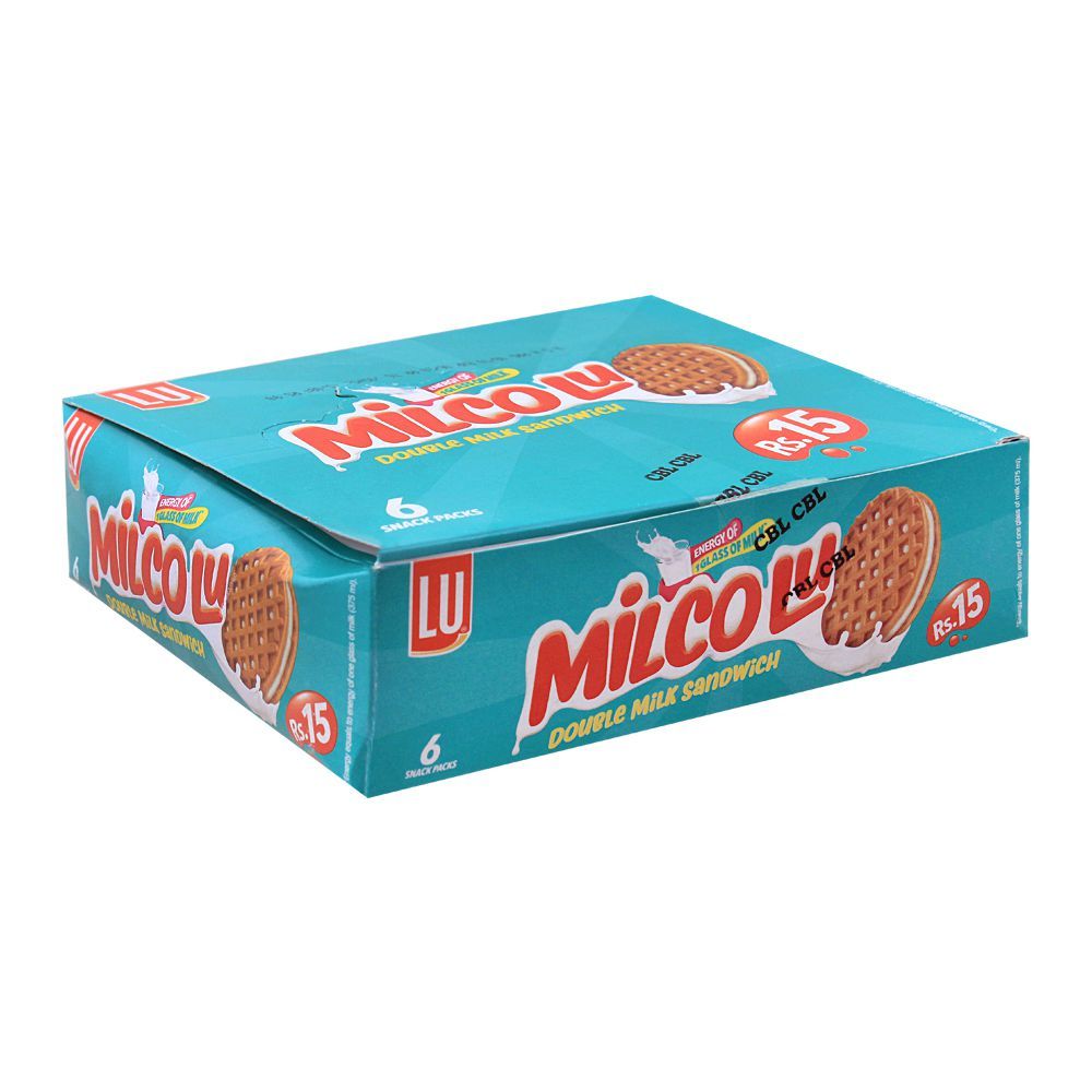 LU Milcolu Biscuit 6Snack Packs