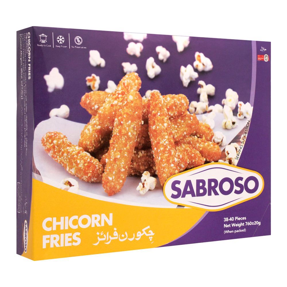 Sabroso Chicorn Fries 760g