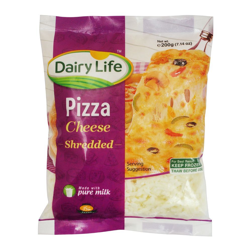 Dairy Life Pizza Cheese Shredded 200g