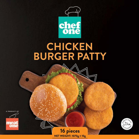 Chefone Chicken Burger Patty 16Pcs