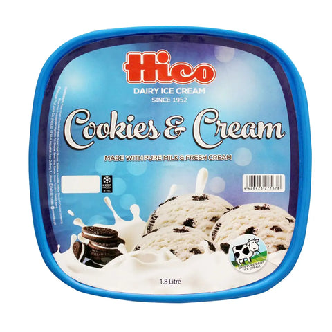 Hico Dairy Ice Cream 1.8Ltr 18639