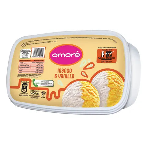 Omore Ice Cream 1400ml