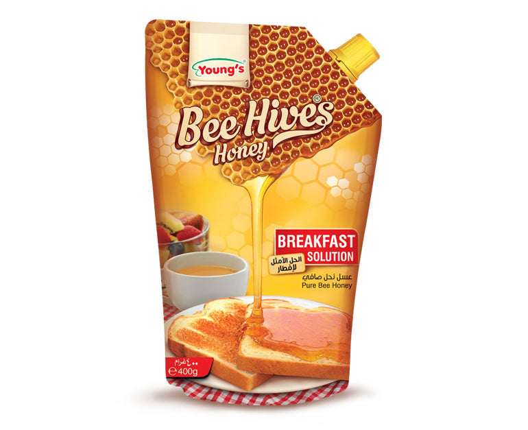 Young's Bee Hives Natural Honey 400gm