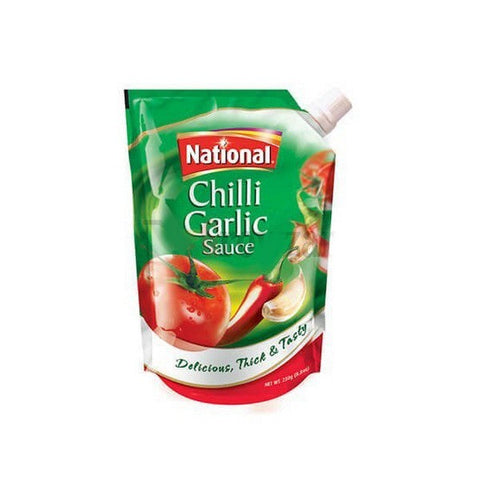 National Chilli Garlic Sauce 225g