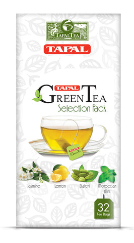 Tapal Green Tea Selection Pack 32Pcs