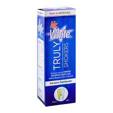 Mr White Tooth Paste 70gm