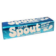 Spout Lotte Gum 7Pcs