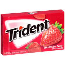 Trident Sugar Free Gum 14Sticks