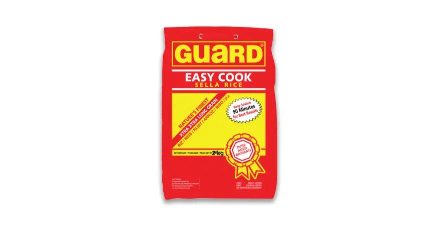Guard Easy Cook Sella Rice 5Kg
