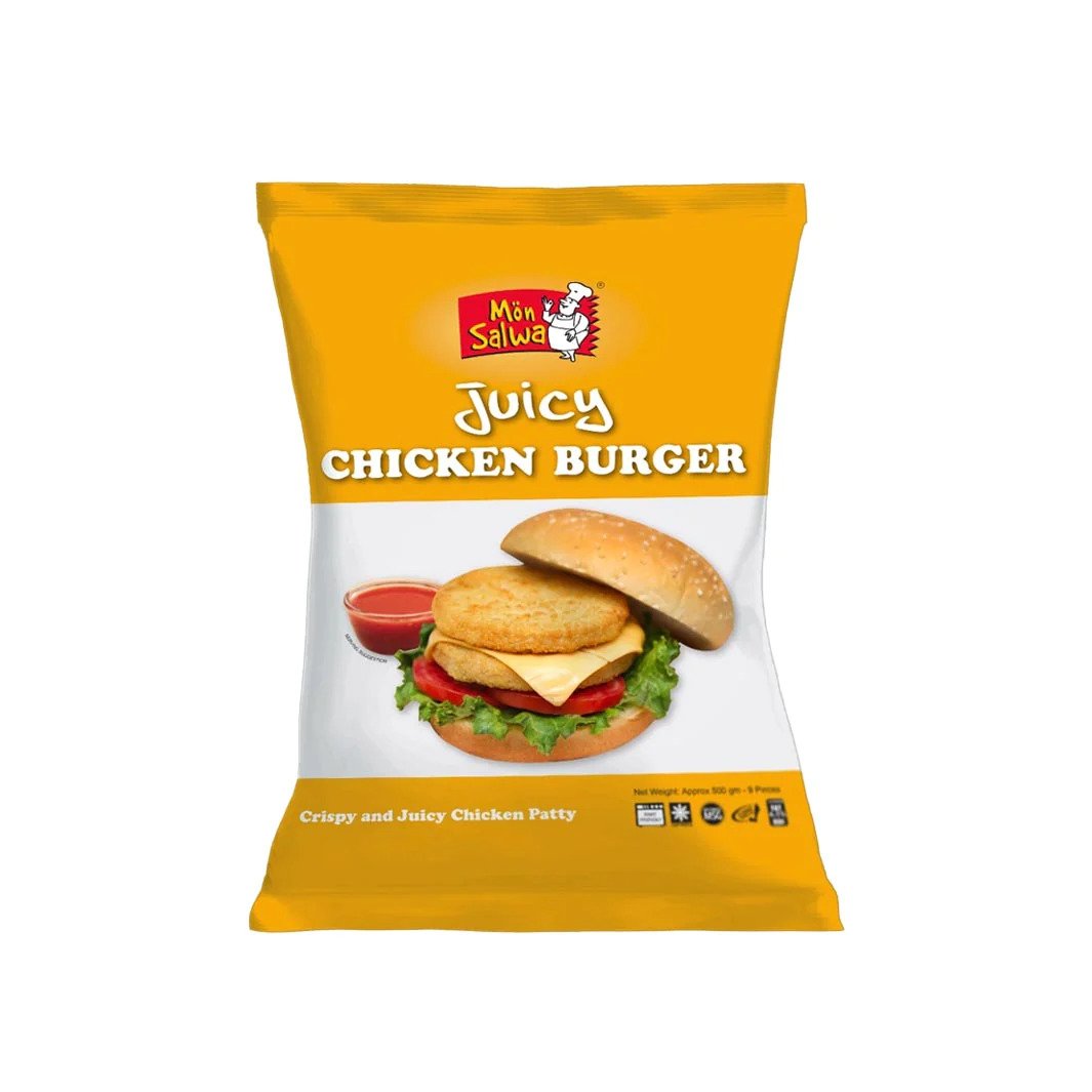 Mon Salwa Juicy Chicken Burger 9Pcs