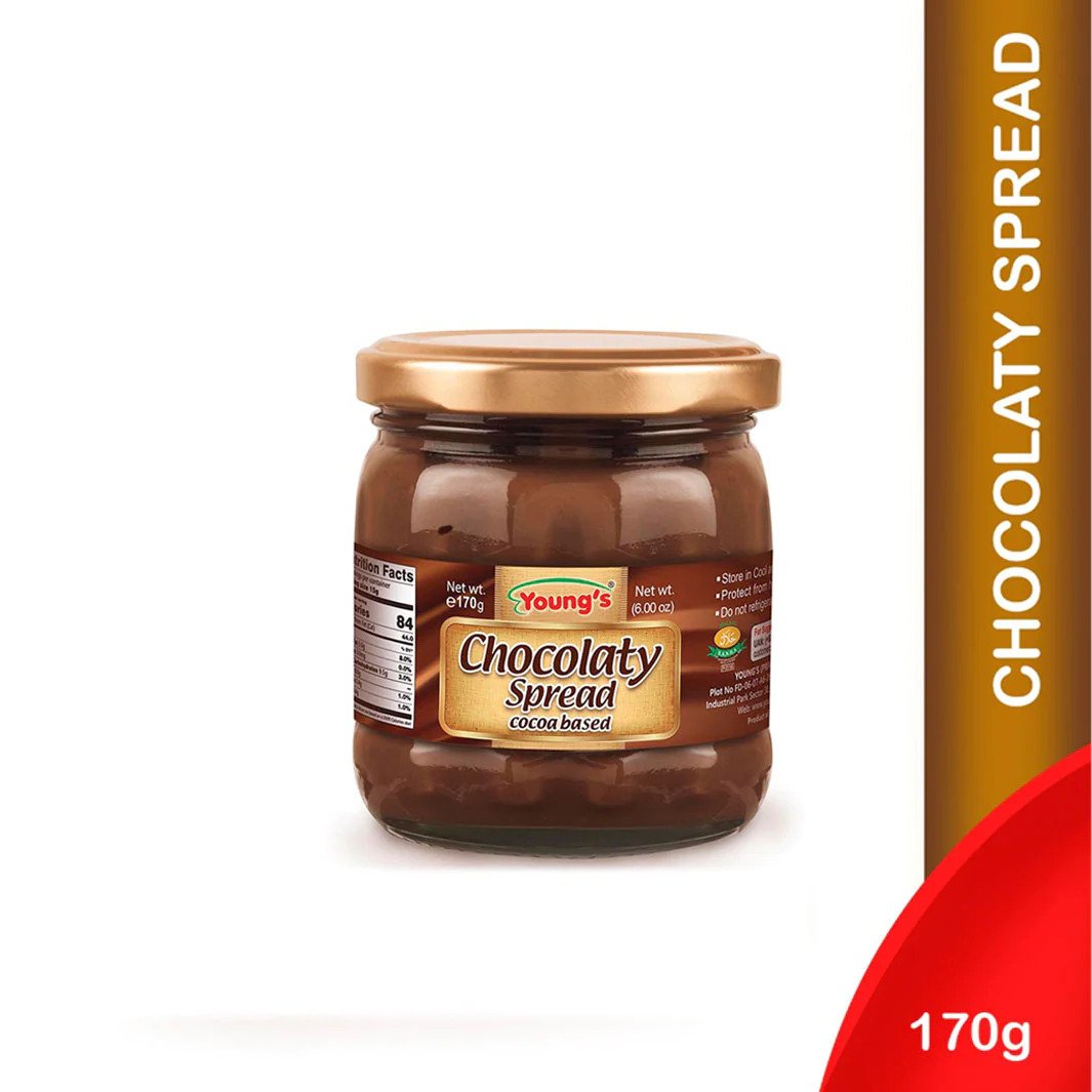 Youngs Chocolaty Spread Cocoa Based 170g