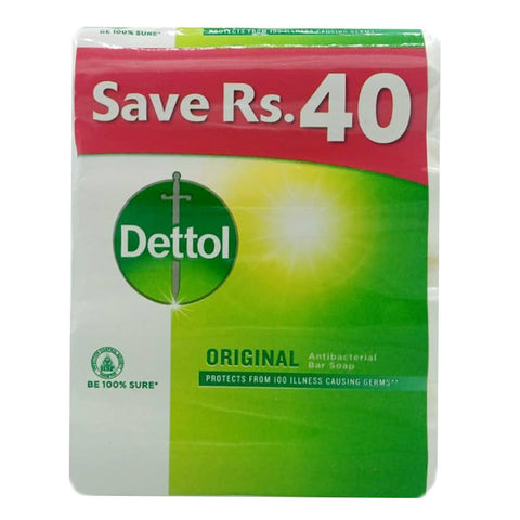Dettol Soap Save Rs40 4Pcs